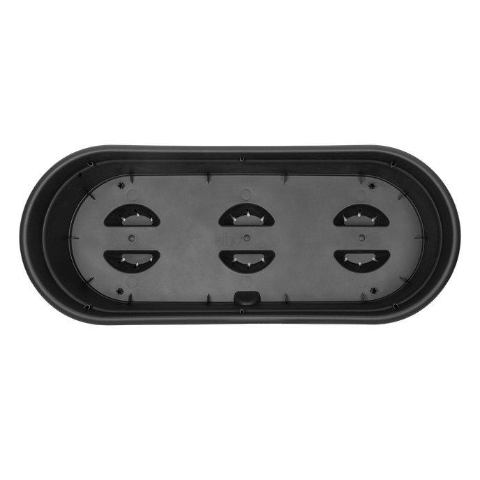 green basics jardiniere treillis 80cm living noir